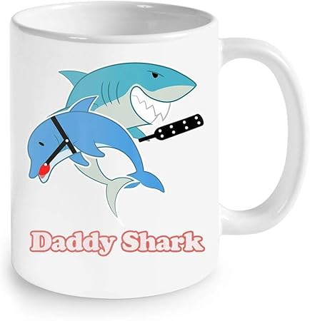 daddy shark do do do me mug