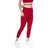 WAVRYN ACTIVE Women’s High-Waist Scarlet Leggings, Seamless Compression Yoga Pants with Tummy Control, Squat-Proof