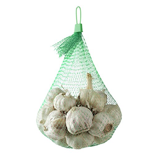Glotoch Reusable Produce Bags 15 inch mesh Storage Bags Comes with Loop-Style Closures for Grocery Shopping & Storage of Fruit Vegetable seadfood & Garden Produce - Eco Friendly Net Bags 50pack