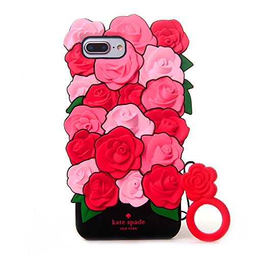 iPhone 7 Plus Case, iPhone 8 Plus Case, Phenix-Color 3D Cute Cartoon Soft Silicone Hello Kitty Gel Back Cover Case for Apple iPhone 7 Plus / iPhone 8 Plus 5.5 Inch (73)