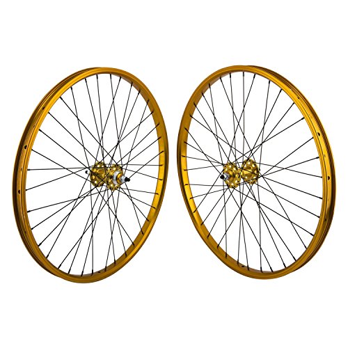SE Bikes 26" BMX Wheelset - GOLD