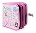 Jaq Jaq Bird Doodle It & Go Erasable Book (Owls) | Non Toxic Reusable Compact Travel Chalk Doodle & Drawing Book for Kids and Children