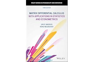 Matrix Differential Calculus with Applications in Statistics and Econometrics (Wiley Series in Probability and Statistics)