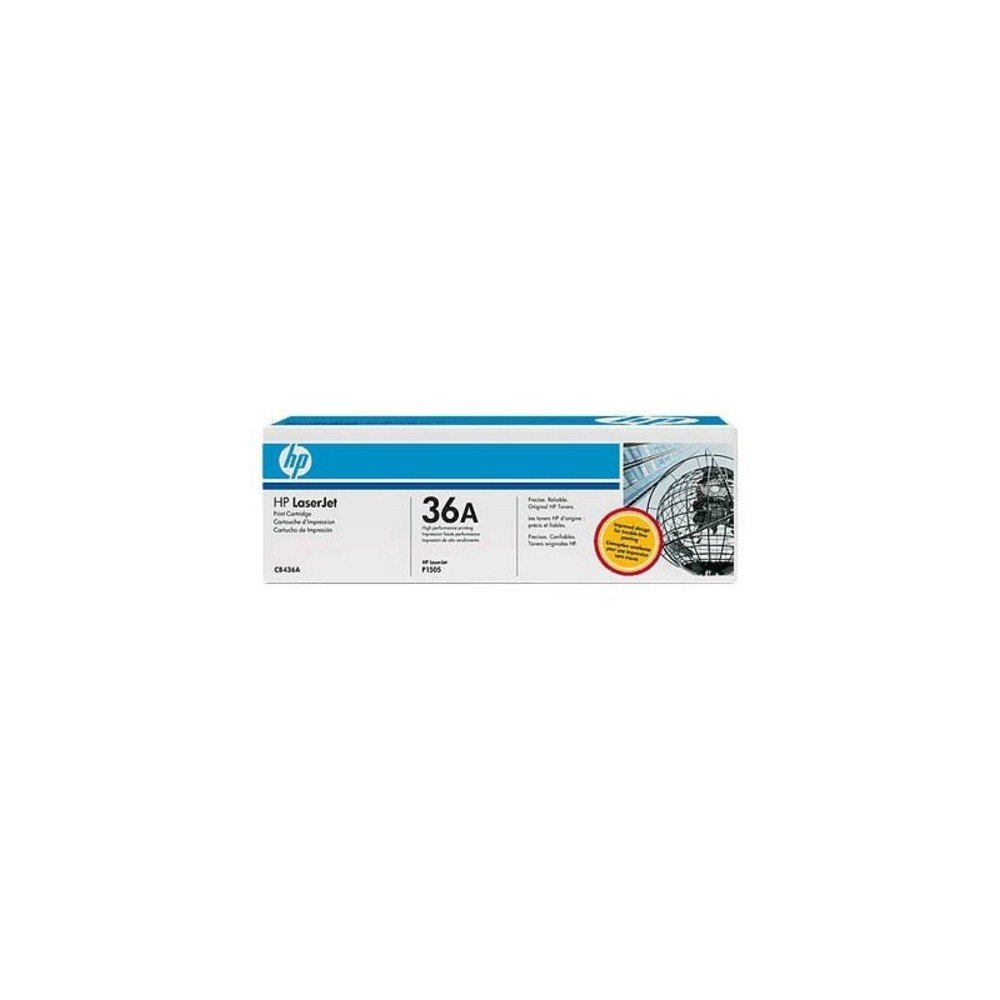 HP No. 36A LaserJet Smart Print Cartridge Black (Yield 2000) (HPCB436A)