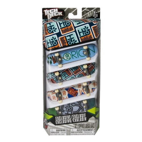 Купить Tech Deck 96MM Fingerboards 4 Pack (Styles vary) в интернет