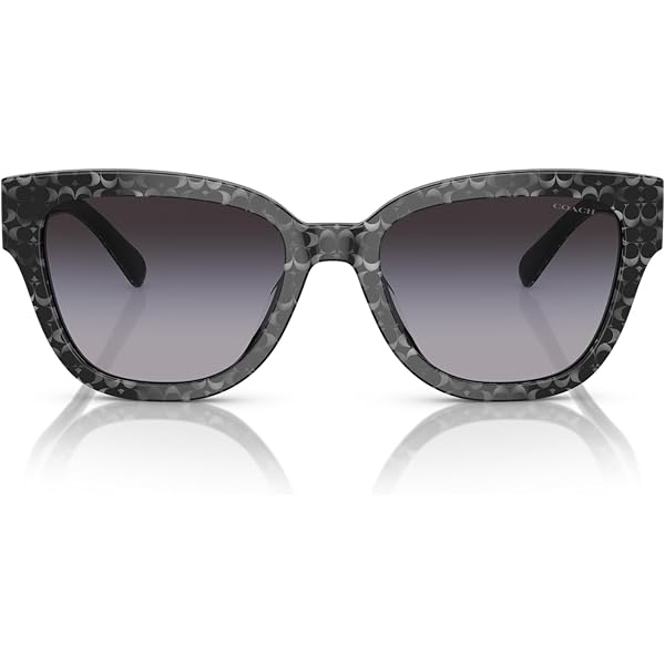 Amazon.com: Coach HC8379F Low Bridge Fit Sunglasses, Ruby
