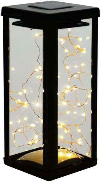 Solarbuy24 Metall Solar Beleuchtung Solar Tischleuchte Solar Tischlampe Solar Lichterkette Solar Leuchten Mit 30 Kupferdraht Leds Fuer Aussen Garten Balkon Deko Amazon De Beleuchtung