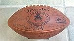 AFL GAME FOOTBALL - S.D. CHARGERS TEAM AUTOGRAPHED - 1965 WEST CHAMPIONS - JSA