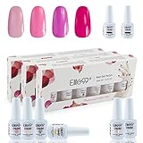 Elite99 Soak-off Gel Nail Polish UV LED Nail Art Gift Box Set of 5 8ml