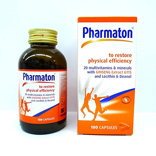 Pharmaton 20 Multivitamins Minerals with Ginseng G115 Lecithin and