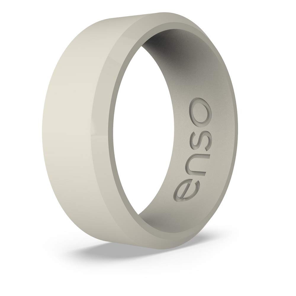 Enso Rings Bevel Silicone Ring | Lifetime Quality Guarantee | Comfortable, Breathable, and Safe