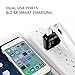 iPhone Wall Charger ,Aonear 2.4A 12W Rapid Dual USB Travel Wall Charger With 6-feet Long Lightning Cable for iPhone 7/ 7Plus, 6S/ 6S Plus, 6/ 5S/ SE/5C