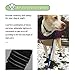 Petacc Dog Boots Water Resistant Dog Shoes for Large Dogs and Black Labrador 4 Pcs Size 7, Black