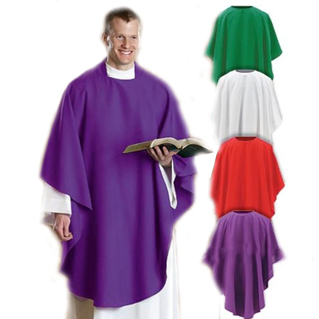 Autom Everyday Clergy Chasuble for Men (Purple)