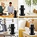 Fintie Acrylic Stand Guard for Amazon Echo Plus / Echo (1st Generation) - Enhanced Strength and Stability Station Holder, Jet Black