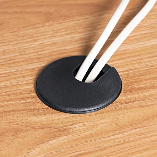 Desk Grommet 2 Inch, Plastic Desk Cord Cable Hole Cover Grommet 10