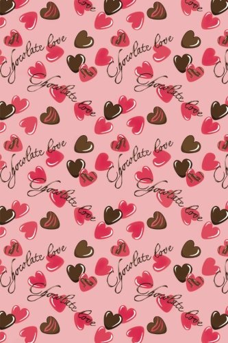 Download Journal: Chocolate Love (Pink) 6x9 - DOT JOURNAL - Journal with dotted pages (Diet and Food)