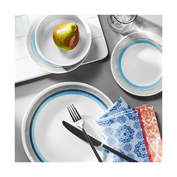 Corelle Chip Resistant Dinnerware Set. Service for 6, 18Piece