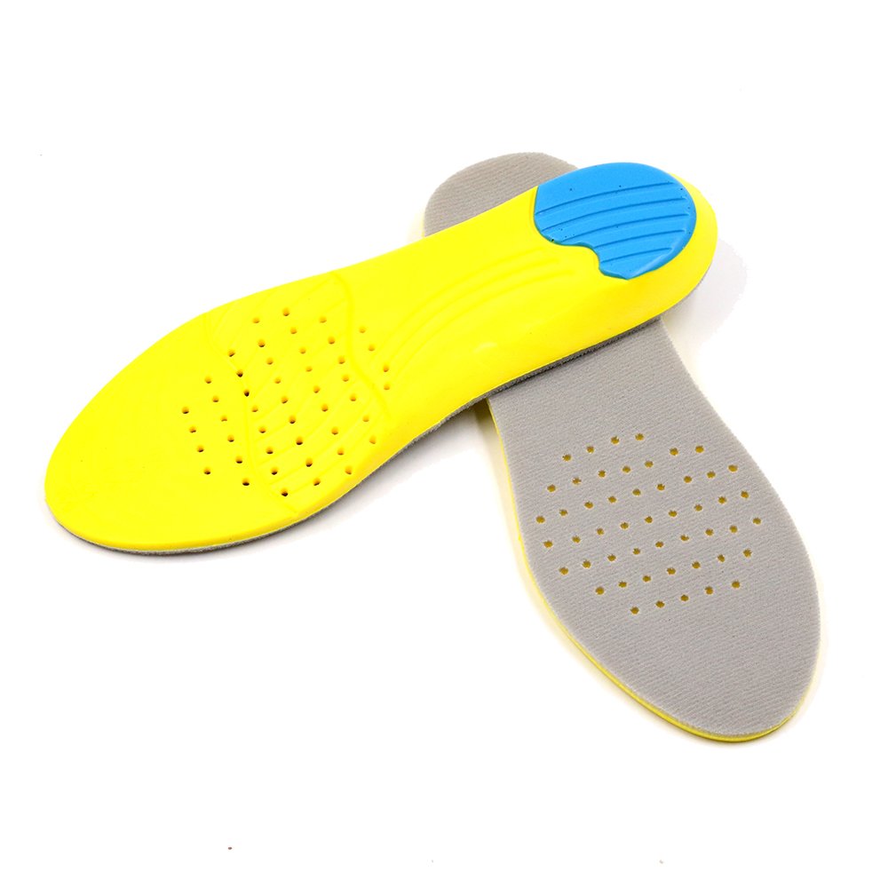 Comfortable Shoe Insoles-Memory Foam Insoles Providing Excellent Shock Absorption and Cushioning, Best Insoles for Men and Women by ERGOfoot [M]
