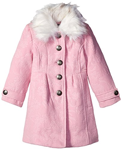 Jessica Simpson Girls' Dress Coat Jacket With Cozy Collar