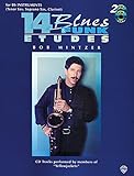 14 Blues & Funk Etudes: B-flat Instrument (Tenor Sax, Soprano Sax, Clarinet), Book & 2 CDs