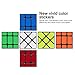 D-FantiX Yongjun Yileng Cube YJ Fisher Cube 3x3 Speed Cube Puzzle Black