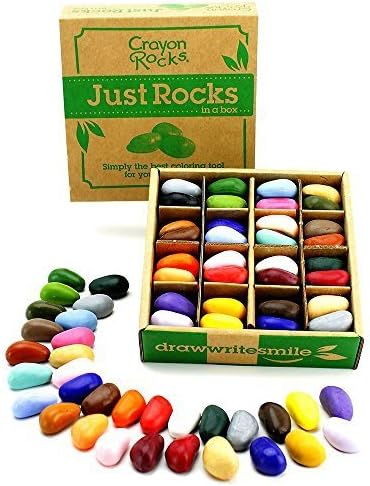 NEW! Just Rocks in a Box 32 Colors by Crayon Rocks