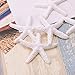 WXJ13 Starfish Decor Pencil Finger Starfish for Wedding Decor, 21 Pieces