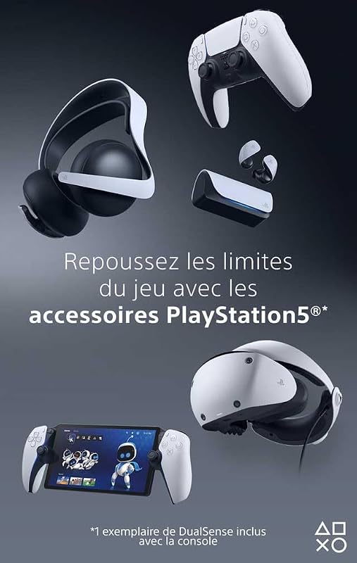 Sony, Lecteur de Disque Blu-Ray Amovible Officiel Pour PlayStation 5 Édition Numérique & PlayStation Pro, Lecture de Jeux PS5/PS4 et Films Ultra HD 4K, Installation Facile, Couleur : Blanche
