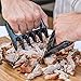 Premium Meat Shredder Claws - BBQ Accessories Gifts for Men Dad Birthday, Bear Claw for Shredding Meat - Claws for Pulled Pork, Chicken Shredder Tool - Perfect for BBQ Grilling Accessories