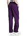 Cherokee Women's Workwear Scrubs Pull-On Pant, Eggplant, X-Large-Petite