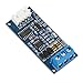 DROK TTL to RS485 Adapter Module 485 to TTL Signal Conversion Single Chip Serial Port Level Converter 3.0V-30V 3.3V 5V Board with RXD, TXD Indicator Lights