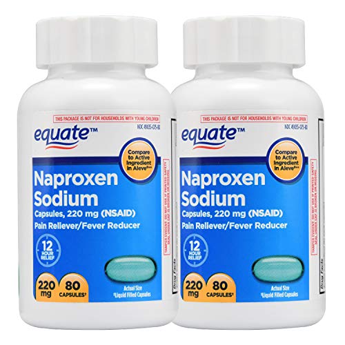 Equate Naproxen Sodium LiquidFilled Capsules, 220mg (160 ct) in Kuwait