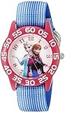 Disney Infinity Kids' W002504 Frozen 
Elsa & Anna Analog Display Analog Quartz Blue Watch
