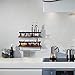 YASASHELF Floating Shelves Wall Mounted, Rustic Wood Wall Shelves for Bathroom, Kitchen, Living Room, Bedroom, Office etc. - Set of 2 Brown
