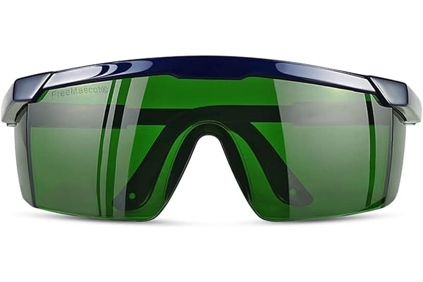 FreeMascot IPL 200nm-2000nm Laser Safety Glasses for Laser Hair Removal Treatment and Laser Cosmetology Operator Eye Protecti