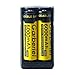 imydeal US Stock 4 PC 6000 mAh Li-ion 18650 3.7V Button Top Rechargeable Battery + 2X Smart Charger