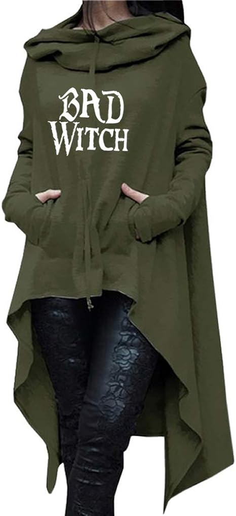 good witch bad witch long hoodie