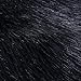 Ashler faux fur rug, Fluffy Shaggy Area Rug Ultra Soft 3 x 3 Feet Round Fur Rug, Black Fuzzy Rug Machine Washable Shag Rug, Nursery Decor Throw Rugs for Bedroom, kids room, Living Room