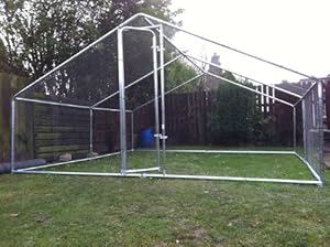  Chicken Coop Huge Steel 4 x 4 Metre fox proof Robust walk 