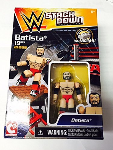 Batista WWE Stackdown C3 Mini Figure 19 piece