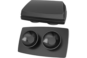 Zeyitian Ez Pass Holder Black 1 Pack - Super Strong Suction Cups for Windshield, Toll Pass Transponder Holder for EZ Pass/iPass