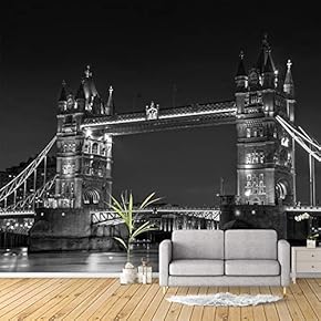 Wall Mural Charming Nightscape Removable Wallpaper Wall Sticker for Bedroom Living Room - 66x96 inches