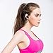 MAYBO SPORTS Wireless Headphones with Black Running Belt Sweatproof V4.1 Workout earbuds with Mic and Noise Cancelling-Blue