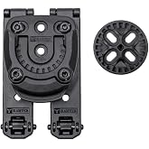 Tek-Mount Mini - Mini Quick Connect Mounting System for Mag Pouches, Tourniquet Pouches and Tactical Duty Gear (On 3" Molle-Loks with Mounting Hardware)
