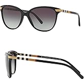 BURBERRY BE4216 Cat eye Shape Acetate Sunglasses with Luxury Eyewear Kit