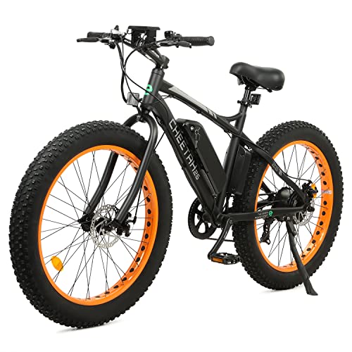 ECOTRIC Cheetah Electric Bike 26" X 4" Fat Tire Bicycle 500W 36V 12.5AH Battery EBike Beach