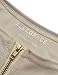 Allegrace Women Sexy Crop Top Shirts Lady Summer Tops Khaki Small