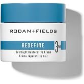 RODAN + FIELDS Redefine Overnight Restorative Cream | Step 3 PM | Anti Aging Face Moisturizer for Deep Wrinkles &amp; Fine Lines | Firms &amp; Tightens Skin | Night Face Cream | Glycolic Acid &amp; Bakuchiol