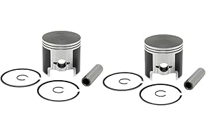 SPECTRA PREMIUM SPI, 09-712, 2 Piston Kits 1985-2006 Polaris 500 Snowmobiles 488cc Standard Bore 72mm